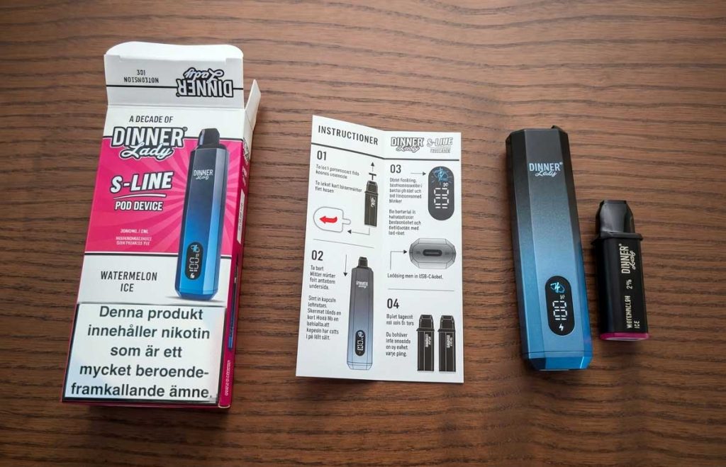 dinner lady s-line unboxing